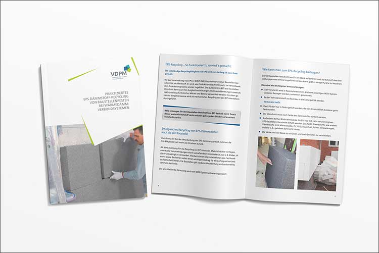 Neue VDPM-Broschüre zum Recycling von WDVS-Dämmstoffresten aus Polystyrol 