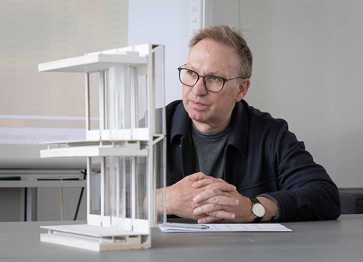 Foto von Prof. Thomas Auer zur Meldung »Thomas Auer verstärkt IBA’27-Kuratorium « Tassilo Letzel / TUM Department of Architecture