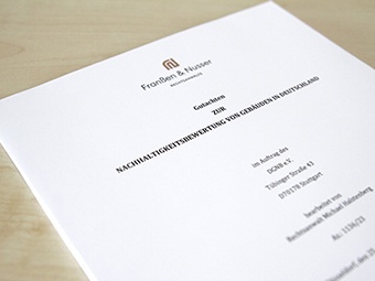 DGNB veröffentlicht Gutachten zur Nachhaltigkeitsbewertung von Gebäuden in Deutschland