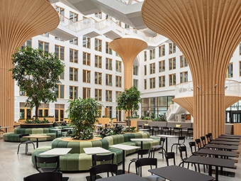 EDGE Suedkreuz Berlin ist das erste Gebäude in Deutschland mit WELL Core Platinum-Zertifizierung