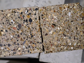Beton aus Müllverbrennungsasche