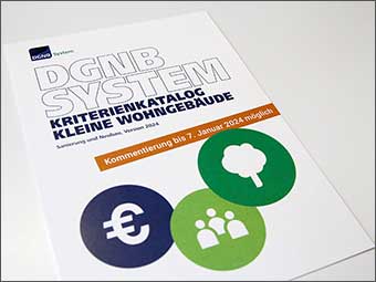 DGNB: Zertifizierungssystem für kleine Wohngebäude