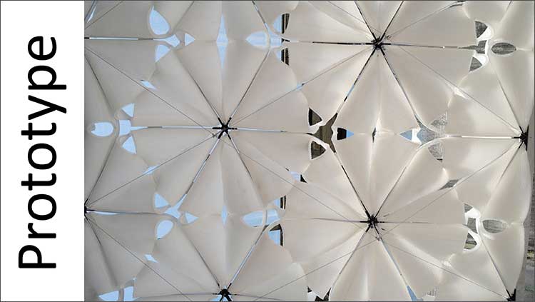 BOW – modulares Sonnenschutzsystem für den öffentlichen Raum 