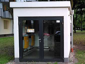 Gemeinschaftlicher Stromspeicher für Wohnquartiere