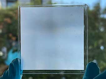 Neuartiges Material für nachhaltiges Bauen