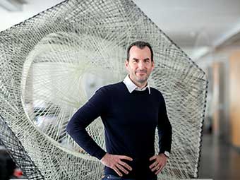 Achim Menges baut neue Forschungsgruppe »Intelligent Construction and Building Systems« auf