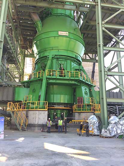 Industriemühle zum Mahlen von Müllverbrennungsasche 