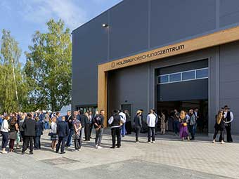 HolzBauForschungsZentrum der HTWK Leipzig eröffnet
