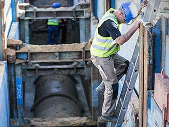 Was ist ökologisch besser: Rohrleitungen aus Beton oder aus Kunststoff?