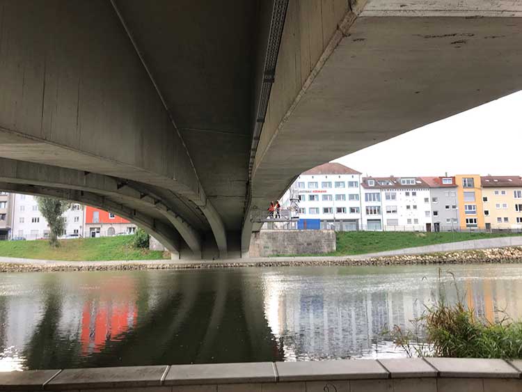 Gänstorbrücke zwischen Ulm und Neu-Ulm 