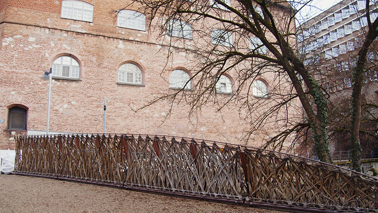 Die Flachsbruecke in Ulm. Eine Bio-basierte Brücke als Musikinstrument lenkt mit ihrer Klangkunst den Blick auf Innovationen in puncto Nachhaltigkeit Proesler Kommunikation