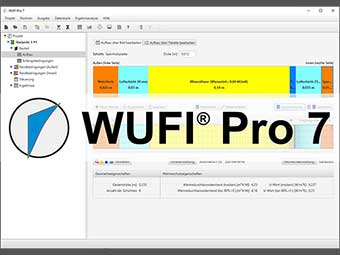 Hygrothermische Simulation in neuem Gewand – WUFI Pro® 7.0