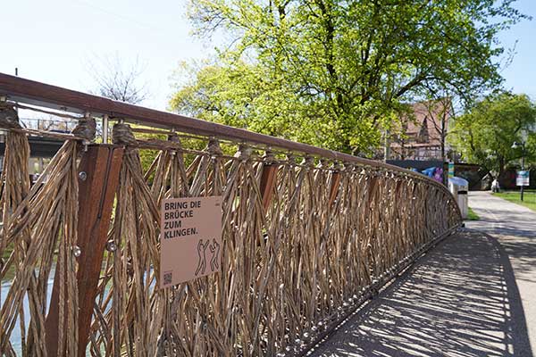 Geländer der »5Smart Circular Bridge«