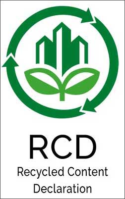 Logo neue Recycled Content Declaration 