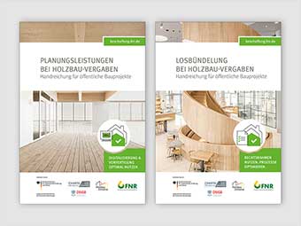 Zwei neue Handreichungen der FNR erleichtern öffentliche Holzbau-Vergaben
